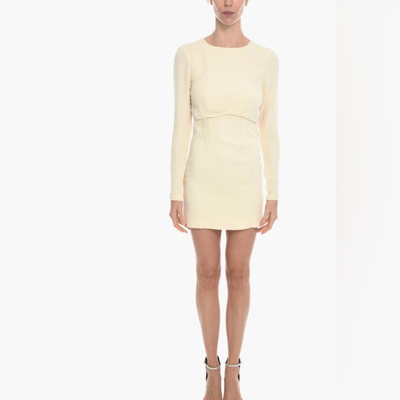 💕082💕 NWT Birgitte Herskind cream ‘Olivia’ dress - Picture 6 of 6